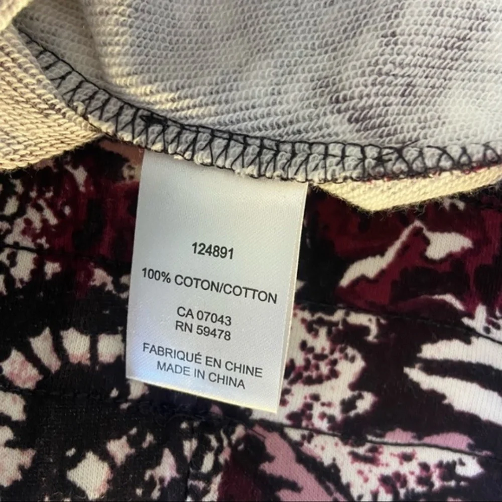 Joie Patterned Sweater with Thumb Holes